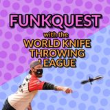 World Knife Throwing League Commissioner Evan Walters