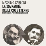 Massimo Carloni "La sovranità delle cose eterne"
