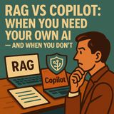 RAG vs Copilot: When You Need Your Own AI — and When You Don’t