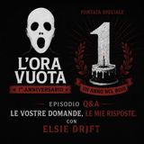 [Speciale primo anno] - Q&A - Elsie Drift risponde