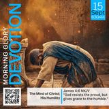 MGD: The Mind of Christ; His Humility