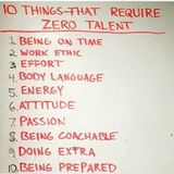 Episode 24- 10 Things that Requires zero talent