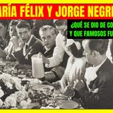 ⭐¿Qué se dio de comer en la boda de MARÍA FÉLIX y JORGE NEGRETE y qué famosos fueron invitados?⭐