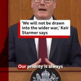 Prime Minister Keir Starmer has said the UK is "working with allies" on plan to reopen the Strait of Hormuz. #Iran #MiddleEast #KeirStarmer