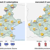 Previsioni meteo 20-24/08, temperature in rialzo dopo il passaggio di perturbazioni