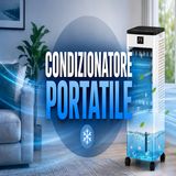 Condizionatore portatile 4 in 1 a 123€- basso consumo e serbatoio 8 litri