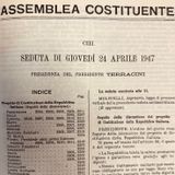 Bianca Bianchi sull'istruzione (24-30 aprile 1947)