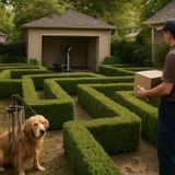 Nolensville Man’s Backyard Gym Maze Traps Everyone