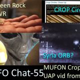 UFO Chat with Paul -55 MUFON on Crop Circles + Corbells Syria Leak +UAP vids analyzed