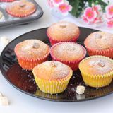 Muffin al profumo di cocco e yogurt
