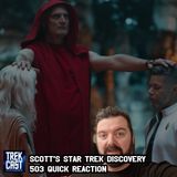Scott's Star Trek Discovery 503 QUICK REACTION #startrek #startrekpodcast #trekkies  #scifi