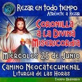 CORONILLA A LA DIVINA MISERICORDIA DE HOY.  MIERCOLES 25 DE JUNIO 2025. 🙏 REZAR EN TODO TIEMPO.       