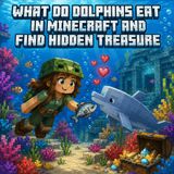 What Do Dolphins Eat in Minecraft and Find Hidden Treasure