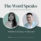 EP 3 - God Says, "A Little Later"