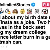 I joked about my birth date mix-up online. Hours later_ my college letter was burning.