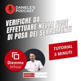 Verifiche da effettuare durante la posa in opera dei serramenti