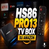 HS86 PRO13, il TV Box Android 14 che divide gli utenti Amazon