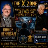 Rob McConnell Interviews - BRUCE HENNIGAN - Video Killing Games Are Making Teens Violent