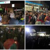 Luci, flash mob e cortei: in piazze e ospedali in migliaia manifestano per Gaza e la Flottilla