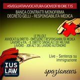 GIOVEDÌ, 18 MAGGIO 2017 #SvegliatiAvvocatura - LIVE