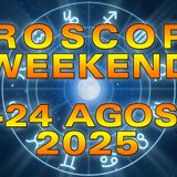 Oroscopo del Weekend: Sabato 23 e Domenica 24 Agosto 2025!