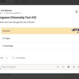 Which River Runs Through The City Of Porto? #PortugalCitizenshipTest #Q32 #porto