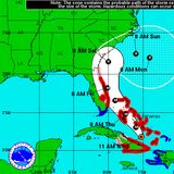 National Hurricane Center Warns Southeast U.S.