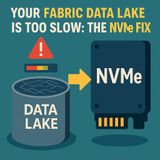 Your Fabric Data Lake Is Too Slow: The NVMe Fix