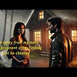 I ran away from my mate with his baby after finding out he cheated. #shortstory #matebond #werewolf