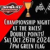 2024 Championship Racing Double Points Night "Trunk or Treat" from Caraway Speedway!! #WeAreCRN #CRNMotorsports