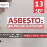 Invitados al conversatorio ¿Asbesto un peligro silencioso?