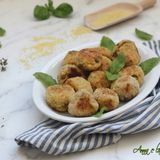 Polpette di cous cous con verdure al forno