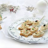 Crostini con baccalà mantecato
