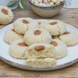 Amaretti morbidi all'arancia e mandorle