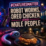 Robot Worms, Oreo Chicken, and Mole People