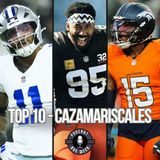 TOP 10 Caza mariscales - Myles Garrett y T.J Watt se pelean el trono año con año. Jóvenes en ascenso