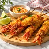 Spiedini di Gamberi croccanti in friggitrice ad aria: la ricetta rapida per salvare la cena