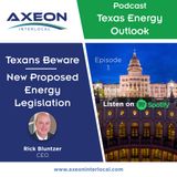 Texans Beware - New Energy Legislation