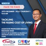 Face to Face:  Tackling the Rising Cost of Living | Thursday 29th December 2022 | 11:15 am