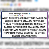 CEO’s Son Searched My Desk—One Question Stopped Him | Workplace Revenge Story