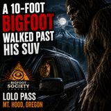 A 10-Foot Bigfoot Walked Past His SUV At Lolo Pass