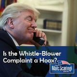 2019-10-05 TMSS Is the Whistle-Blower Complaint a Hoax?