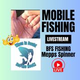 Ultralight Baitcasting  - Whatever Bites - Mepps Inline Spinner - Mobile Fishing Livestream 25 (Audio Podcast)