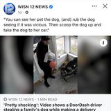 Door Dash Employee Steals Customer’s Dog