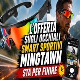 Occhiali smart sportivi Mingtawn, l'offerta da non perdere