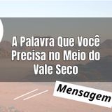 A Palavra Que Você Precisa no Meio do Vale Seco