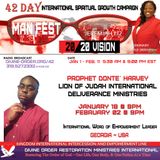 I refuse to bow; character versus culture | Prophet Donte´ Harvey | 42 Day Manifest 20/20 Vision