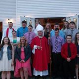 Confirmation Mass with Bishop LaValley
