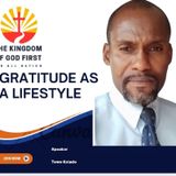 GRATITUDE AS A LIFESTYLE