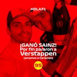 GP Singapur- ¡Ganó Sainz! Por fin pararon a Verstappen